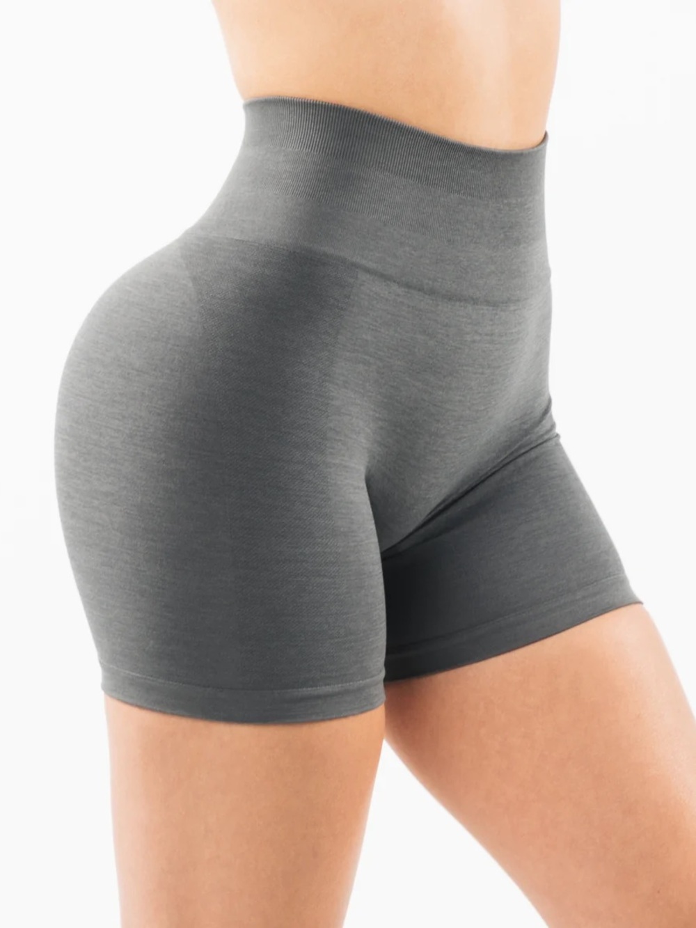 Alphalete Amplify Ultra-High Rise Short - Smoke